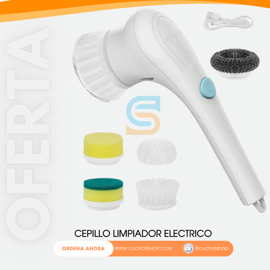 Cepillo de Limpieza de Ollas Eléctrico